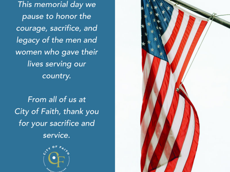 memorial day-flag social graphic